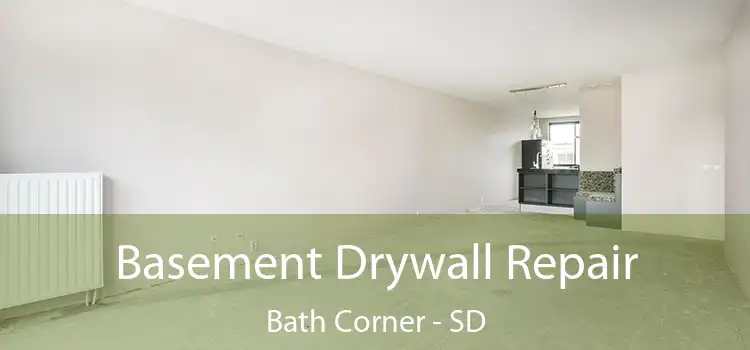 Basement Drywall Repair Bath Corner - SD