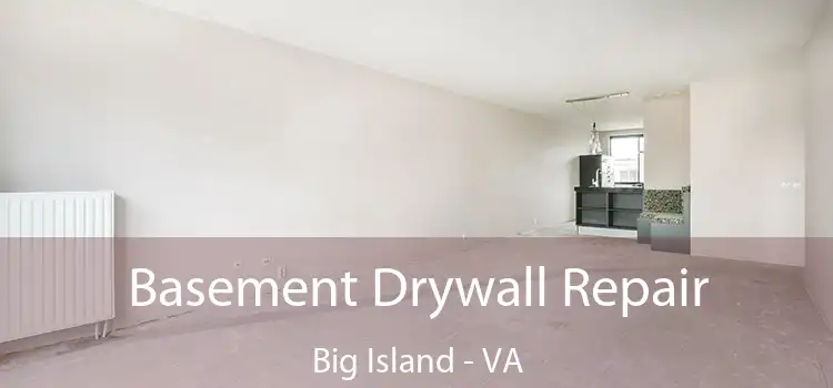 Basement Drywall Repair Big Island - VA