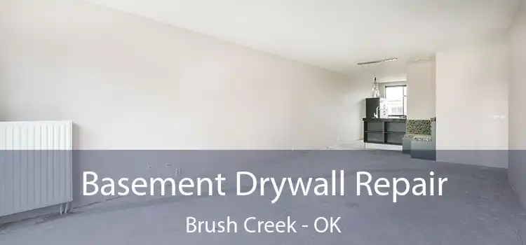 Basement Drywall Repair Brush Creek - OK