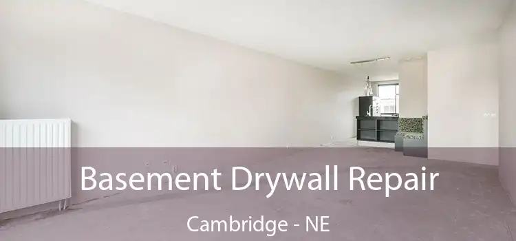 Basement Drywall Repair Cambridge - NE