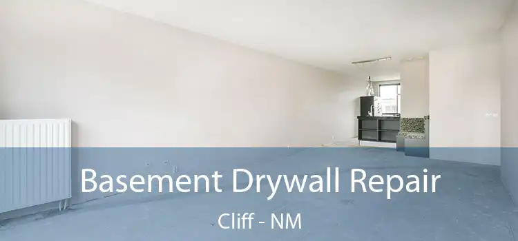 Basement Drywall Repair Cliff - NM