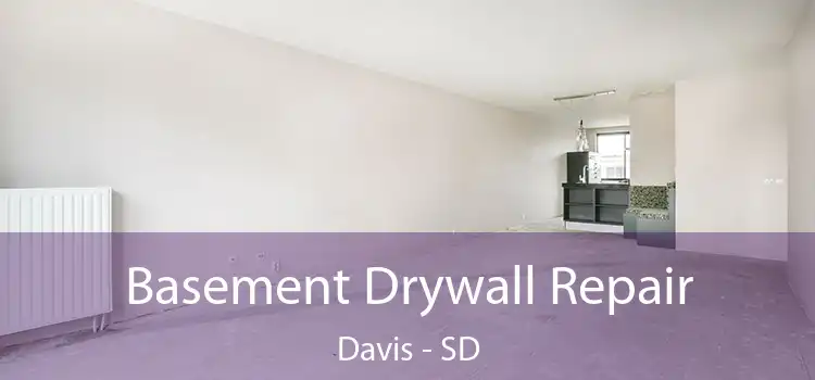Basement Drywall Repair Davis - SD