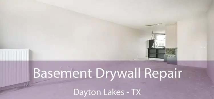 Basement Drywall Repair Dayton Lakes - TX