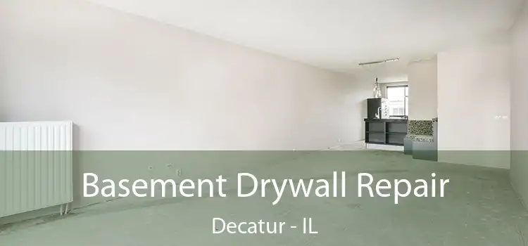  Basement Drywall Repair Decatur - IL