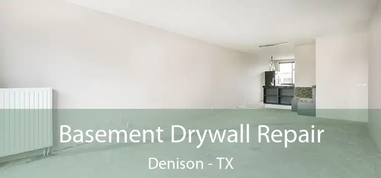  Basement Drywall Repair Denison - TX