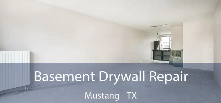 Basement Drywall Repair Mustang - TX