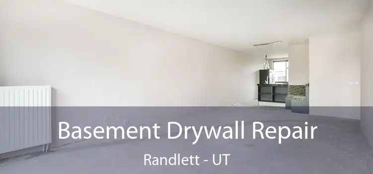 Basement Drywall Repair Randlett - UT