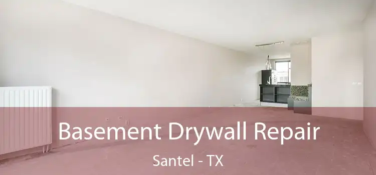 Basement Drywall Repair Santel - TX