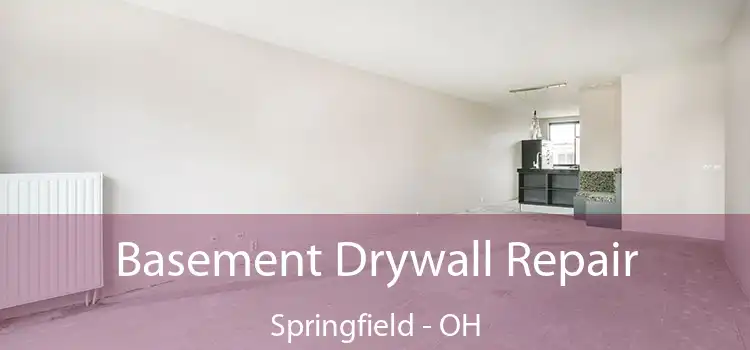  Basement Drywall Repair Springfield - OH