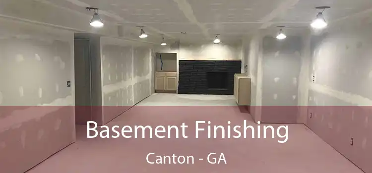  Basement Finishing Canton - GA