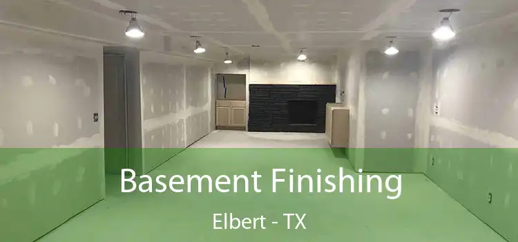 Basement Finishing Elbert - TX