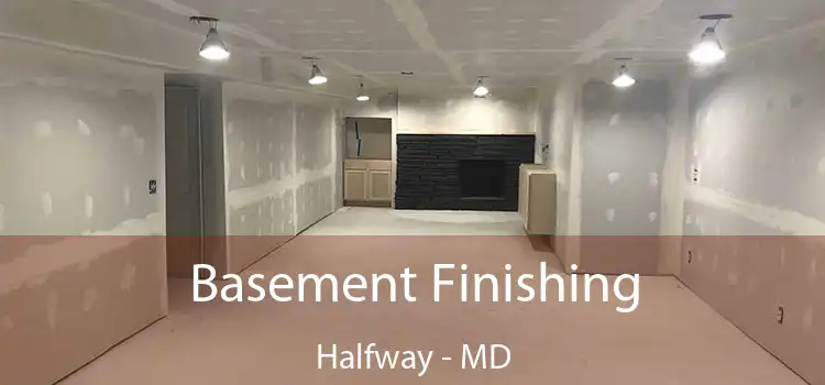  Basement Finishing Halfway - MD