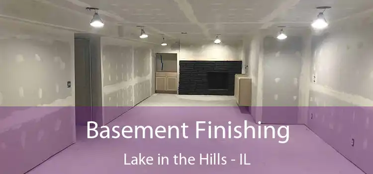 Basement Finishing Lake in the Hills - IL
