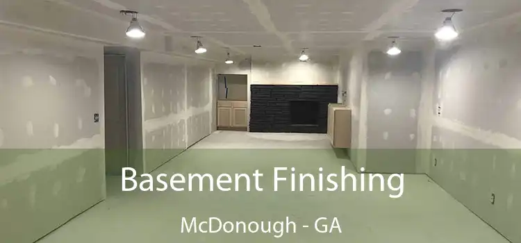 Basement Finishing McDonough - GA