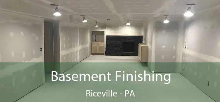 Basement Finishing Riceville - PA