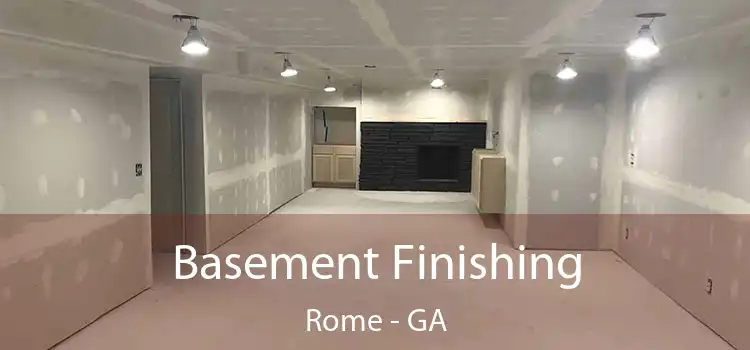  Basement Finishing Rome - GA