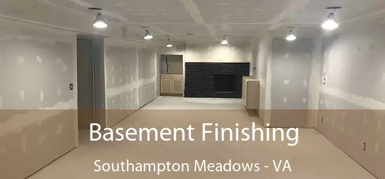 Basement Finishing Southampton Meadows - VA