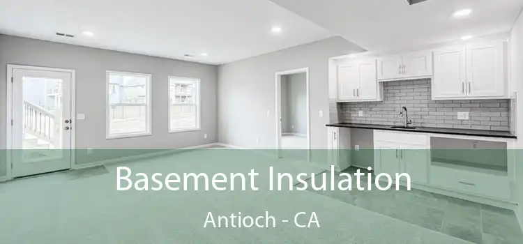  Basement Insulation Antioch - CA