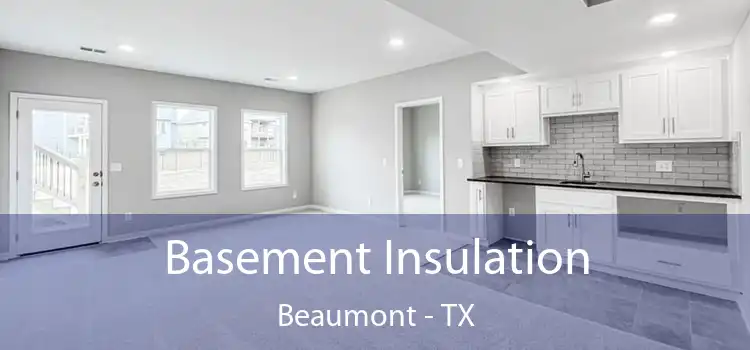 Basement Insulation Beaumont - TX