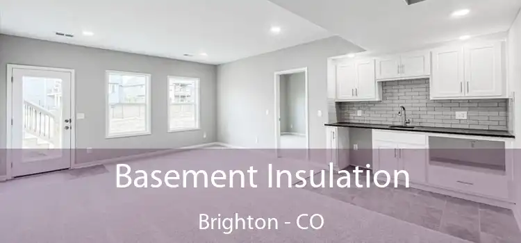  Basement Insulation Brighton - CO