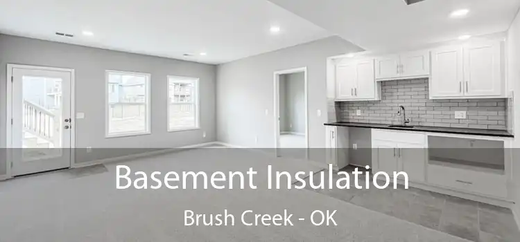  Basement Insulation Brush Creek - OK