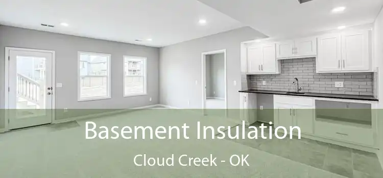 Basement Insulation Cloud Creek - OK