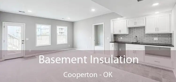 Basement Insulation Cooperton - OK