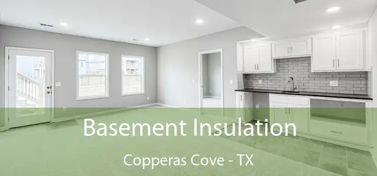 Basement Insulation Copperas Cove - TX