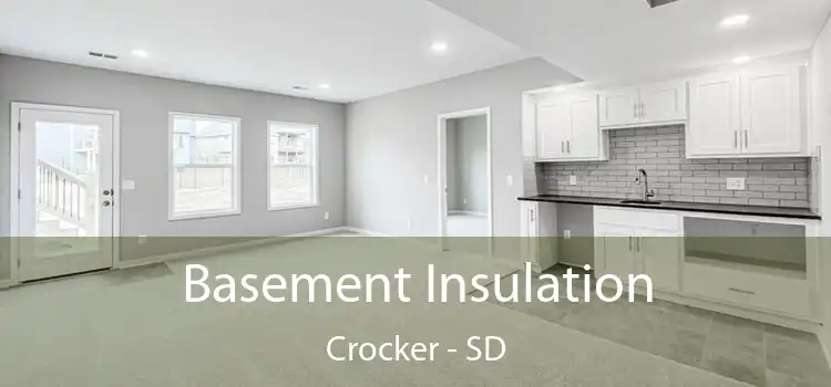 Basement Insulation Crocker - SD