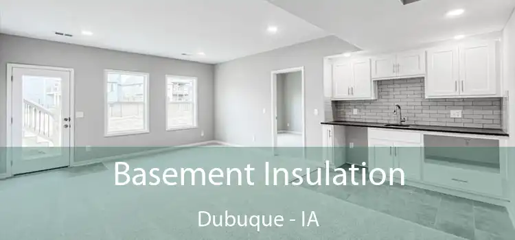 Basement Insulation Dubuque - IA