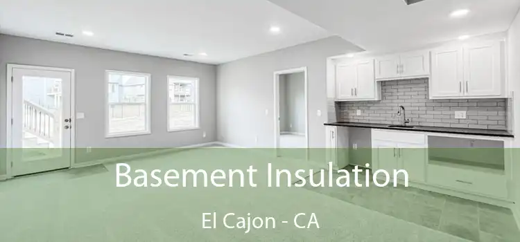  Basement Insulation El Cajon - CA