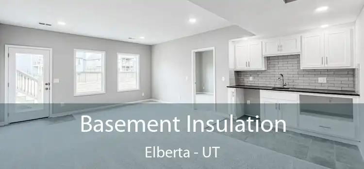 Basement Insulation Elberta - UT