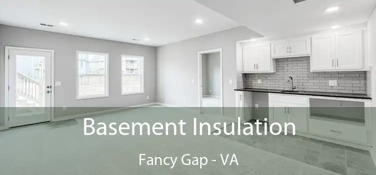 Basement Insulation Fancy Gap - VA