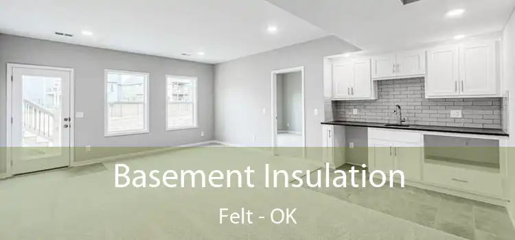 Basement Insulation Felt - OK