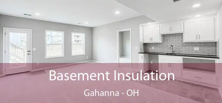 Basement Insulation Gahanna - OH