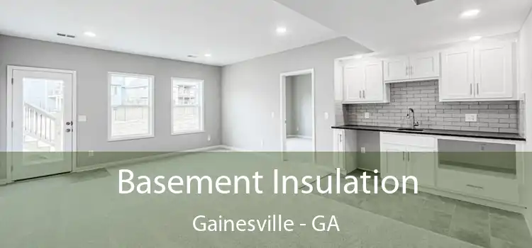  Basement Insulation Gainesville - GA