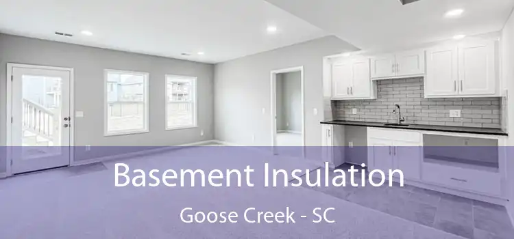  Basement Insulation Goose Creek - SC