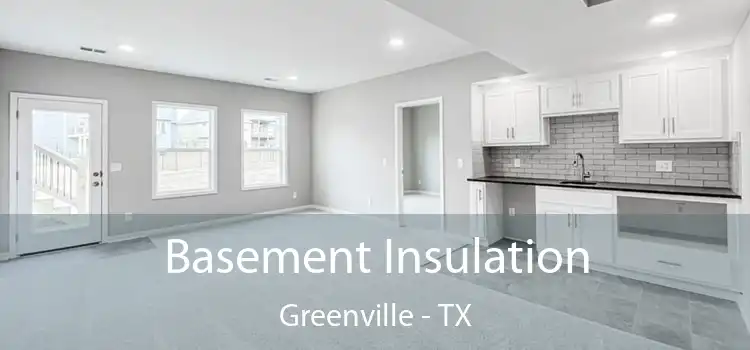 Basement Insulation Greenville - TX