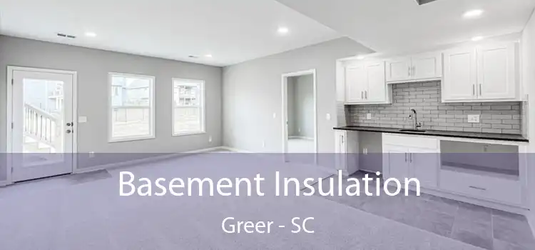  Basement Insulation Greer - SC