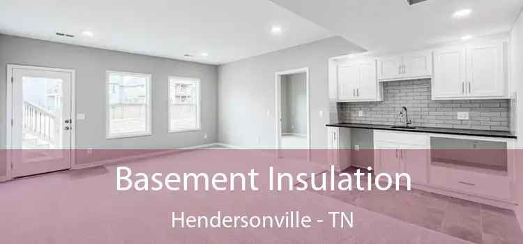 Basement Insulation Hendersonville - TN