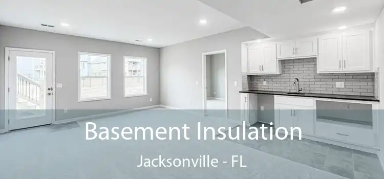 Basement Insulation Jacksonville - FL