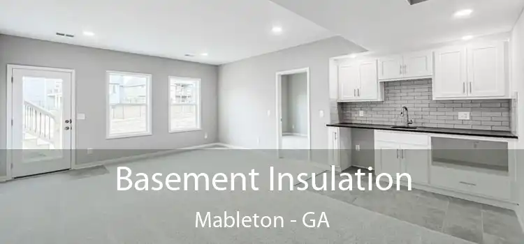 Basement Insulation Mableton - GA