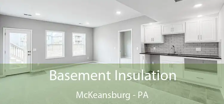 Basement Insulation McKeansburg - PA