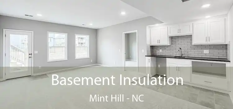 Basement Insulation Mint Hill - NC
