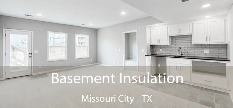 Basement Insulation Missouri City - TX
