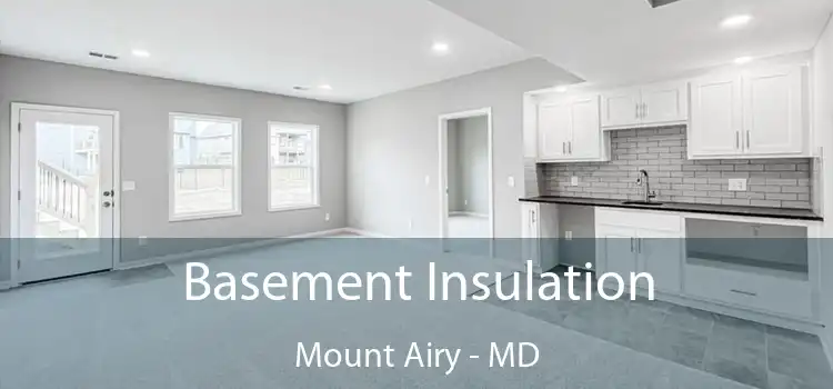  Basement Insulation Mount Airy - MD