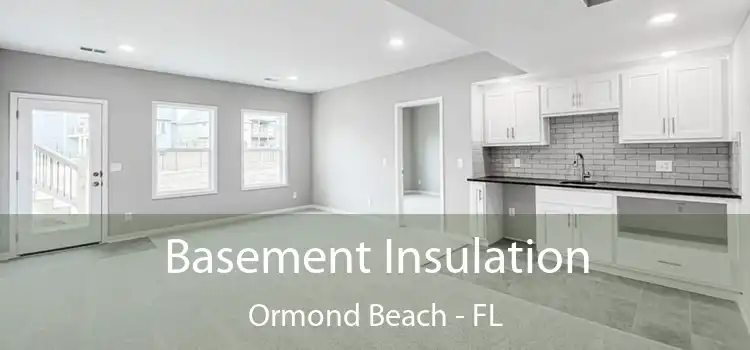  Basement Insulation Ormond Beach - FL