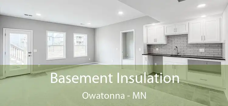 Basement Insulation Owatonna - MN