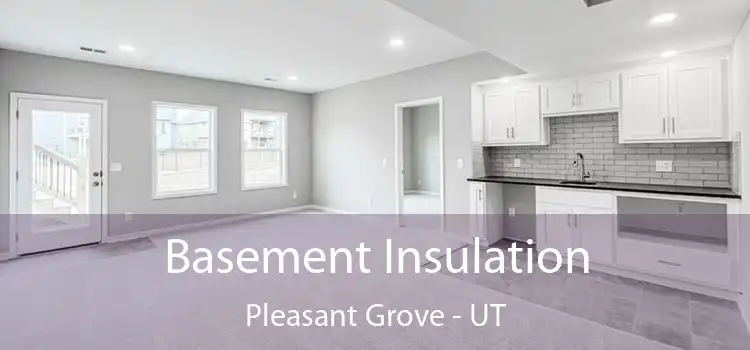 Basement Insulation Pleasant Grove - UT