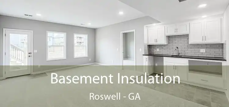  Basement Insulation Roswell - GA